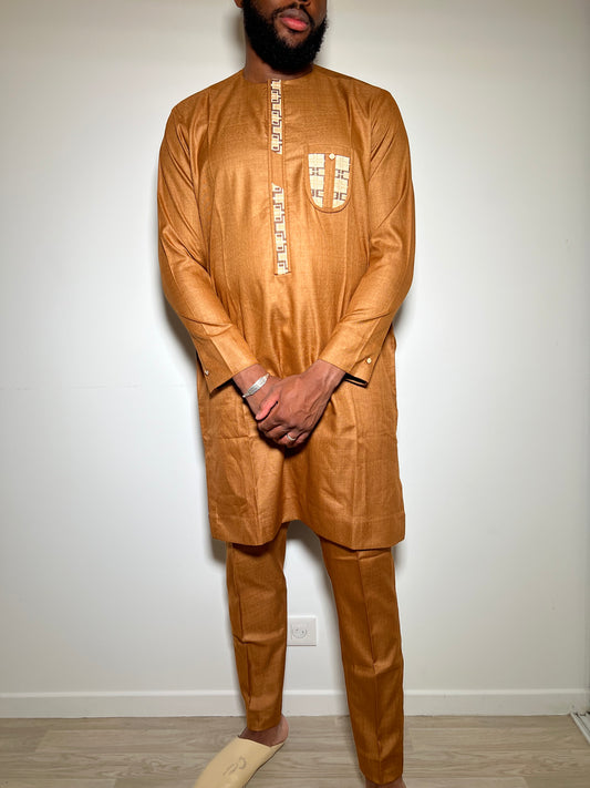 Tenue Homme marron